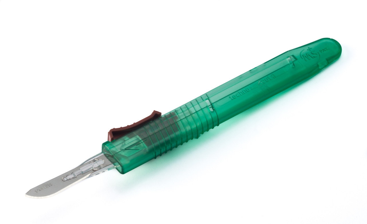 Disposable Safety ScalpelsTechnocut Plus USA Medical and Surgical