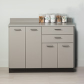 Clinton 48" Base Cabinet with 4 Doors and 2 Drawers 8048
