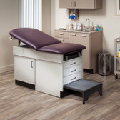 Family Practice Exam Table with Step Stool