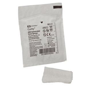 Curity AMD Antimicrobial Gauze Sponges Sterile Type VII