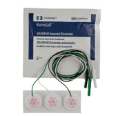 Covidien 1053NPSM  Neonatal Cloth ECG Electrodes Radiolucent-Large
