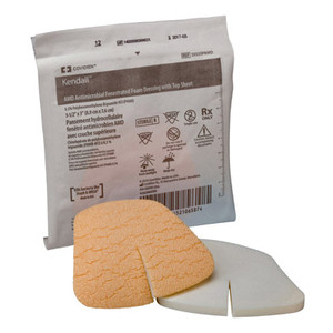 Covidien/Kendall AMD Antimicrobial Foam Dressings with Topsheet