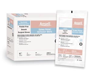 Ansell GAMMEX PI White Synthetic Surgical Gloves
