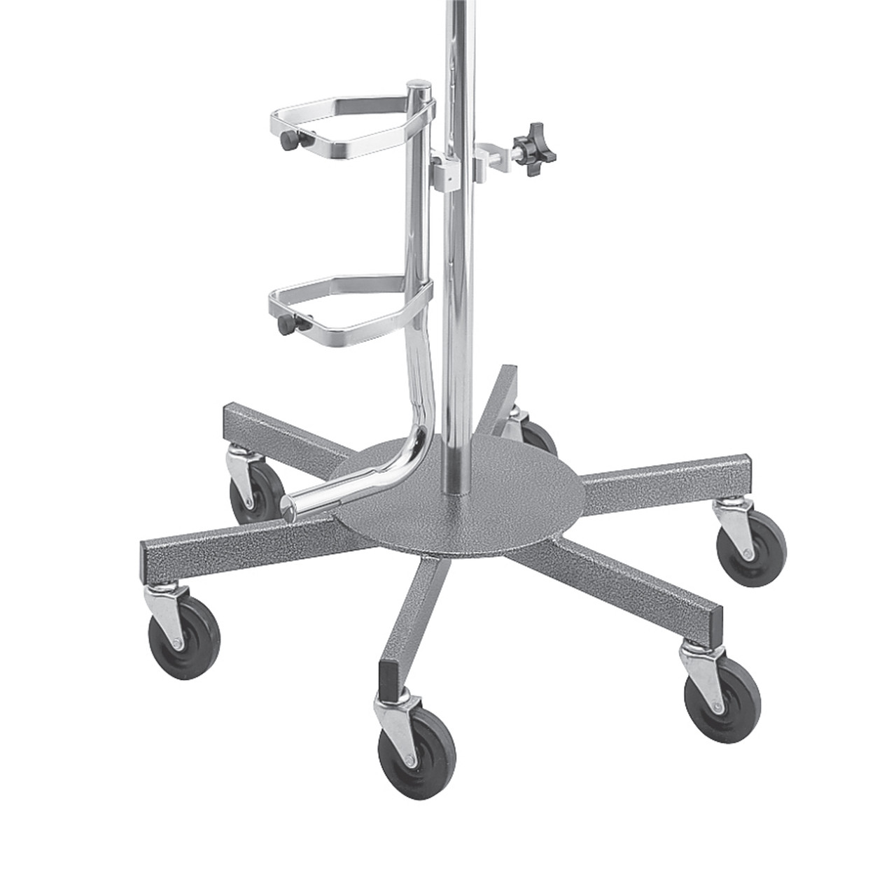 IV Pole Oxygen Cylinder Holder USA Medical and Surgical Supplies