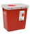 SharpSafety Multi-Purpose Sharps Container with Hinged Lid