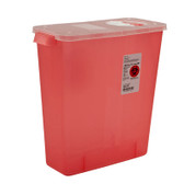 SharpSafety Multi-Purpose Sharps Container Rotor and Hinged Lid