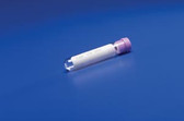 Covidien Monoject Blood Collection Tube Silicone Coated Lavender Stopper EDTA 15% 5 mL Draw 8881311446