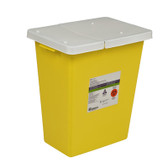ChemoSafety Chemotherapy Waste Containers Sliding / Hinged Lid