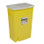 ChemoSafety Chemotherapy Waste Containers Sliding / Hinged Lid