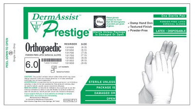 Orthopaedic Surgical Gloves-DermAssist Prestige