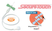 "SecureTouch Safety Scalp Vein Sets 23G x 3/4"" 12"" Tube"