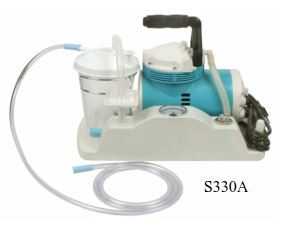 Schuco Portable Aspirator with Molded Plastic Base S330A