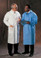 Halyard Health Universal Precautions Lab Coat in Blue