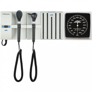 ADC Adstation Wall System LED Otoscope LED Coax Plus Ophthalmoscope