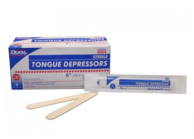 Dukal Tongue Depressors Senior and Junior Sizes