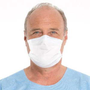 Halyard Health Fluidshield Procedure Mask with SO SOFT Lining 41802-Front