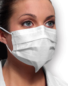 Crosstex Medical Mask Ultra Sensitive Earloop SecureFit Technology