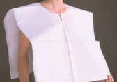 TIDI Patient Exam Capes Poncho Style 22"x20" 3-Ply Tissue/Poly/Tissue