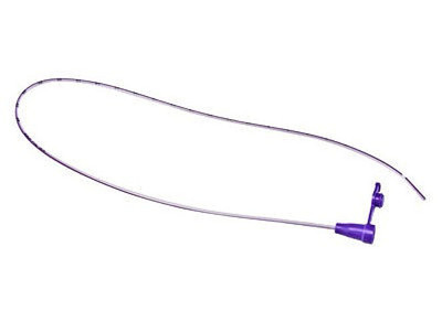 Kangaroo Purple PVC Neonatal Pediatric Feeding Tubes with Safe Enteral Connections