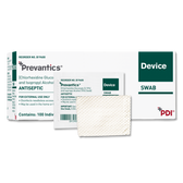 PDI Prevantics Antiseptic Device Swab