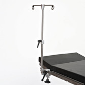 Surgery Table Uni-Pole IV Pole Attachment and Clamp