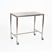 Instrument Table with H-Brace-Stainless Steel