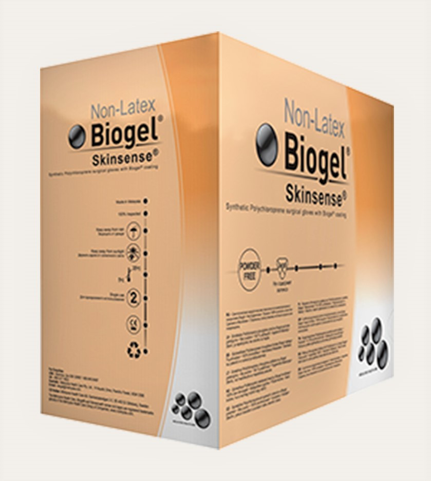 Biogel Skinsense non-latex polychloroprene surgical gloves
