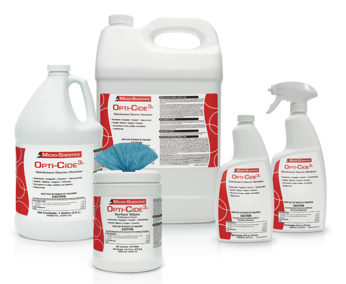 Opti-Cide3 Disinfectant Wipes | USAMedicalSurgical.com