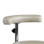 Physicians Stool with Foot Ring Adjustment,Bright Chrome Base