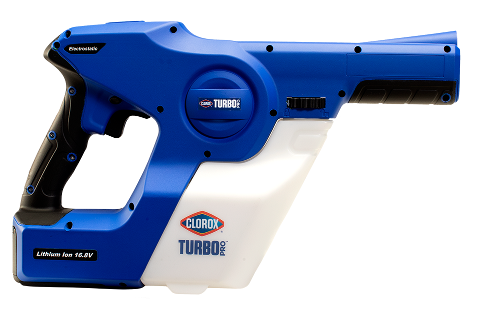 Clorox Total 360 Turbopro Handheld Sprayer Usa Medical And Surgical Supplies