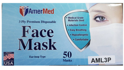 Medical Grade Face Mask ASTM Level 3 AML3P