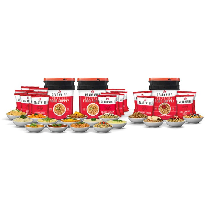 Freeze Dried Emergency Survival Food Storage 360 Servings - USA Medical ...