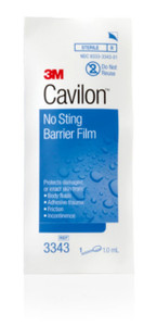 3M Cavilon No Sting Barrier Film Wipes and Foam Applicators