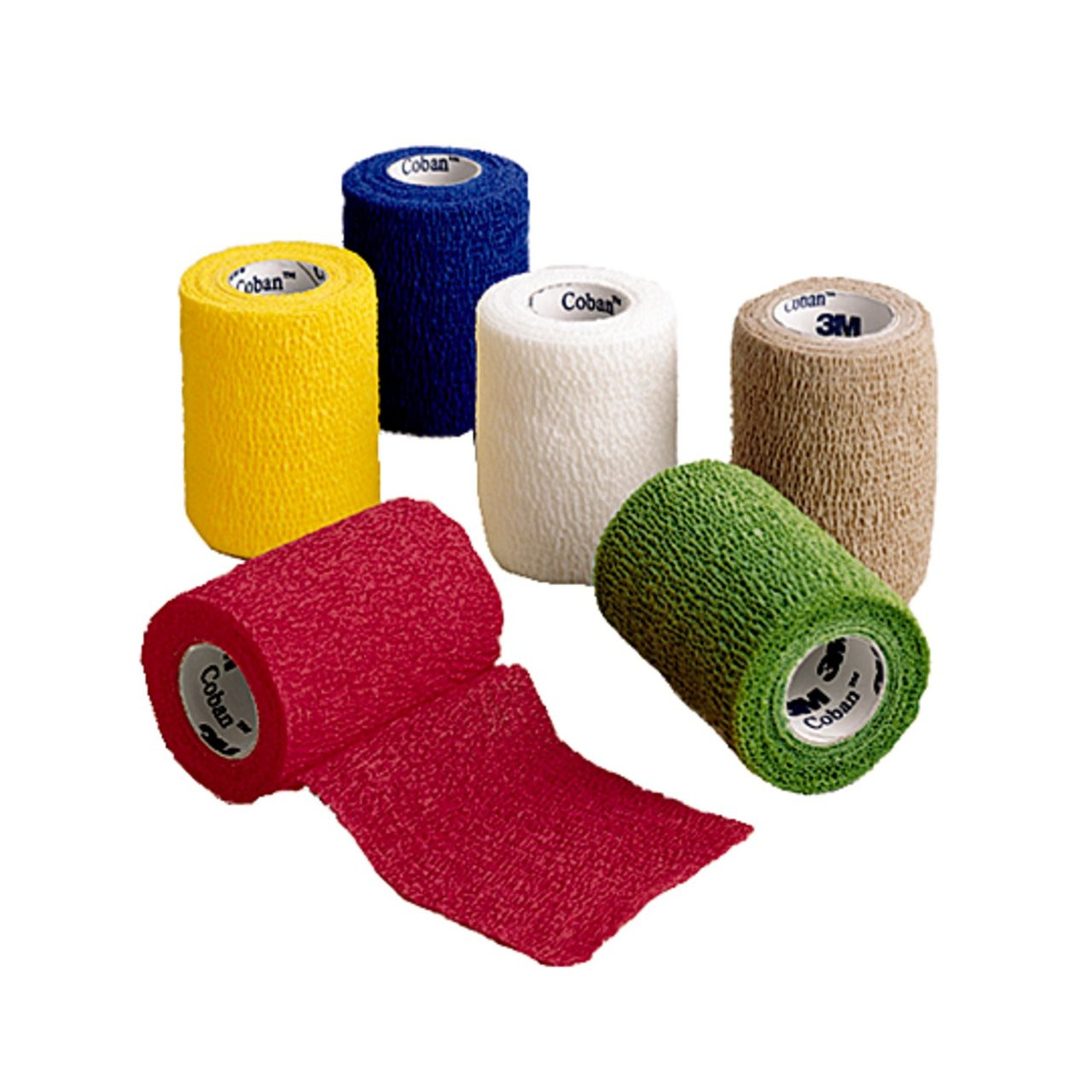 3M Coban Self Adherent Wrap 3 x5 Yds Assorted Colors USA Medical And 3m-coban-self-adherent-wrap-3-x5-yds-assorted-colors-usa-medical-and