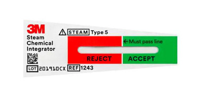 3M Attest Steam Chemical Integrator 1243B