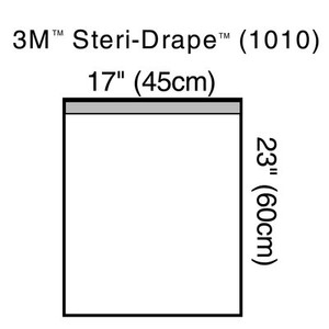 3M Steri-Drape Large Towel Drape 1010 23"x17"