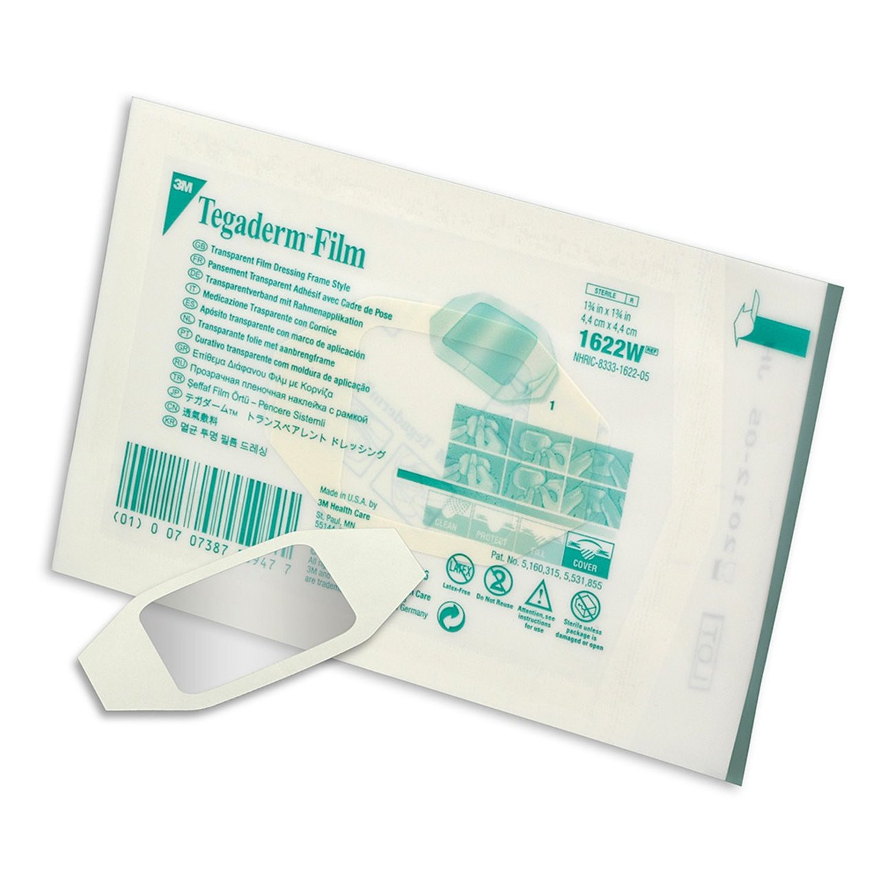 3M Tegaderm Transparent Film Dressing Picture Frame Style - USA Medical and  Surgical Supplies