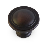 SK-0100 Grooved Oil Rubbed Bronze Knob