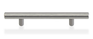 SK-0144 4" Satin Nickel Diameter 1/2" (12mm) Bar Pull