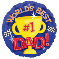 #1 Dad Happy Fathers Day 