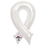 White Cause Ribbon 