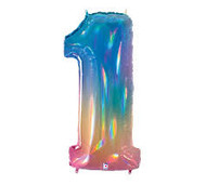 Opal Holographic Jumbo Number 1