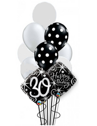 30th Birthday Sparkles & Dots 