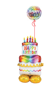 Airloonz Birthday Cake (Floor Display) 
