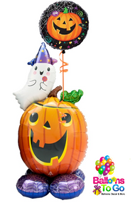 Pumpkin & Ghost Airloonz (Floor Display)
