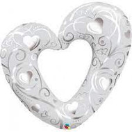 Open Heart White 