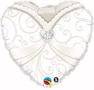 Wedding Gown Heart 