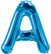 Blue Letter A 