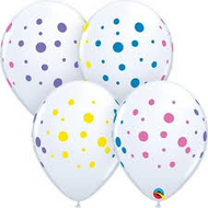 Colorful Dots Latex 