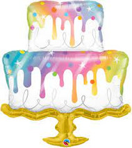 Rainbow Drip Cake 